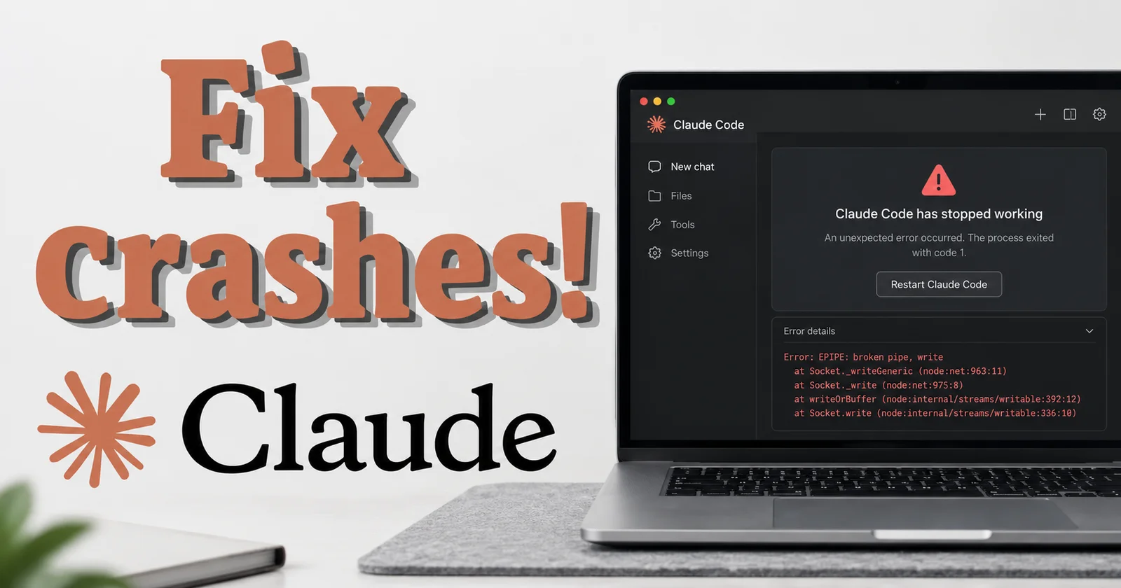 Every way the Claude desktop app crashes on Windows, and what the log says